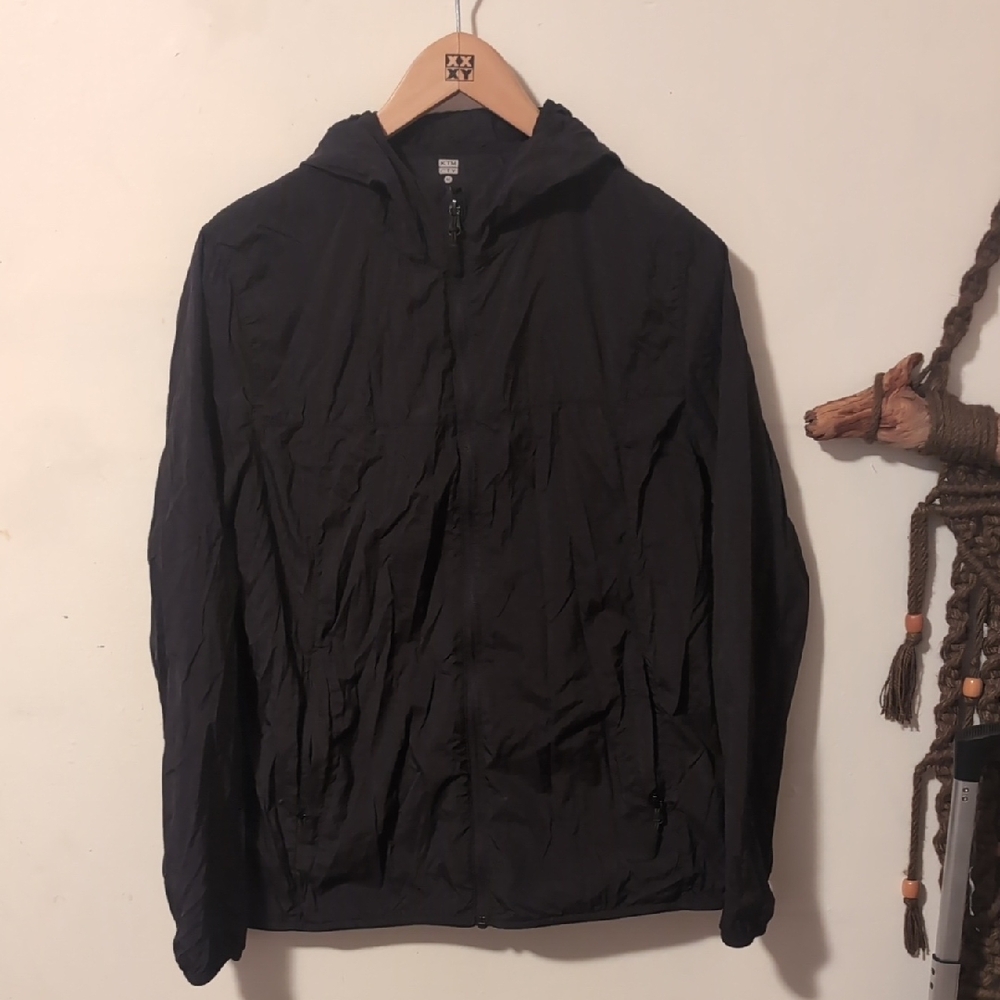 Women's KTM CTY Medium Black Hooded Windbreaker